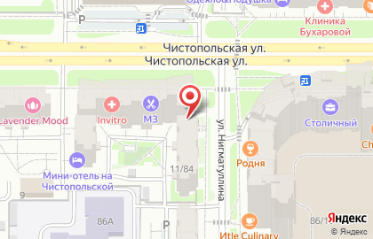 Специализированный магазин алкогольной и безалкогольной продукции АлкоДьюти в Ново-Савиновском районе на карте