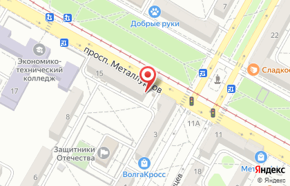 Магазин детской одежды Карамели в Краснооктябрьском районе на карте