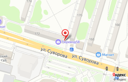 Бланк-центр в Пензе на карте