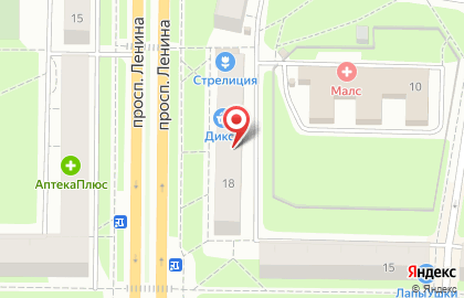 Магазин косметики и товаров для дома Улыбка радуги на проспекте Ленина на карте