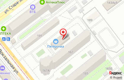 Магазин подарков на Ново-Вокзальной улице на карте