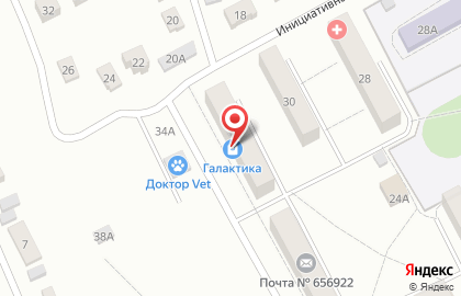 Магазин зоотоваров в Индустриальном районе на карте