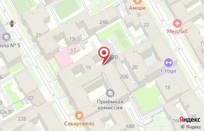 Гости в Санкт-Петербурге на карте