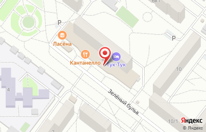 Магазин одежды и обуви По карману на Зелёном бульваре на карте