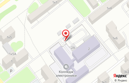 Автостоянка на Бирюзова на карте