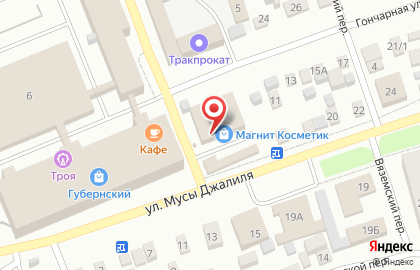 Ферма Вишневская на улице Мусы Джалиля на карте