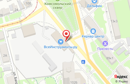 Бар Крепкое и Хмельное в Центральном районе на карте