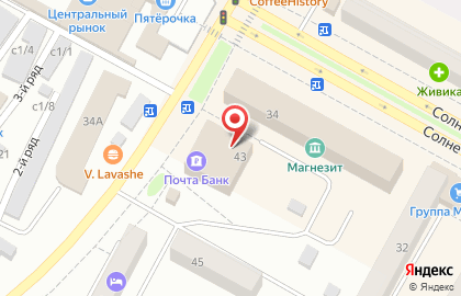 Микрокредитная компания Финанскредит на Пролетарской улице на карте