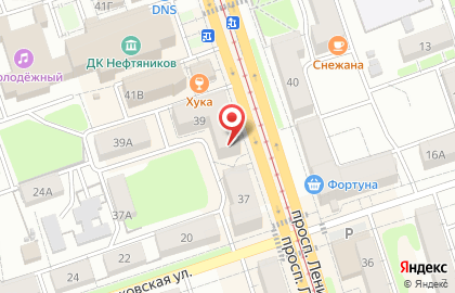 Магазин Золотой ключик на проспекте Ленина на карте