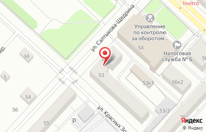 Тюменская областная федерация айкидо на улице Салтыкова-Щедрина на карте