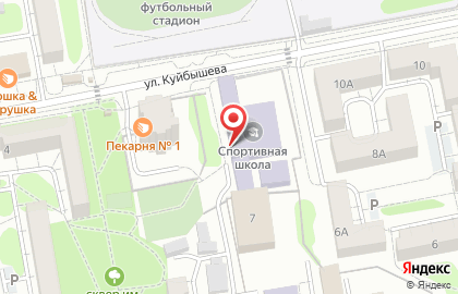 ТОГБОУ ДО Областная детско-юношеская спортивная школа на карте