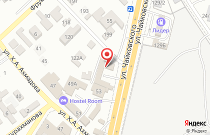 Автосервис Оскар на Краснофлотской улице на карте