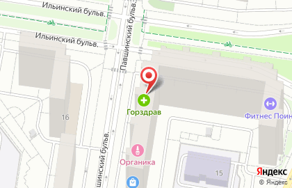 Аптека Горздрав в Москве на карте