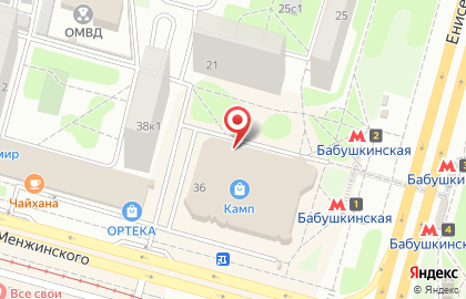Мобил Элемент на улице Менжинского на карте