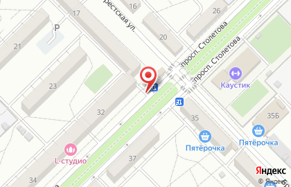 Магазин овощей и фруктов в Красноармейском районе на карте