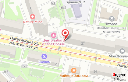 Мини-маркет Нагатинское подворье на карте