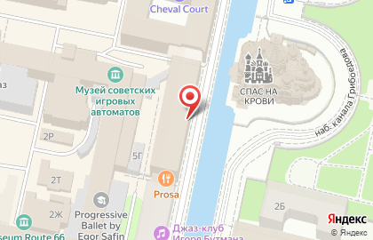 Офисный центр Грибоедов на Невском проспекте на карте