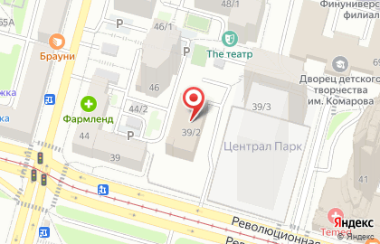 Central Park на карте