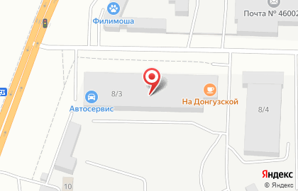 Автотехобслуживание в Ленинском районе на карте