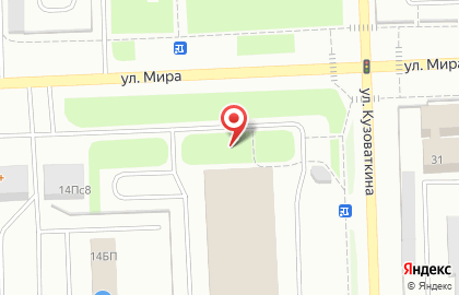Клининговая компания МегаКлин в Ханты-Мансийске на карте