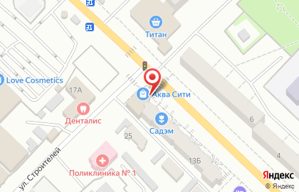 Зоомагазин Томас в Советском районе на карте