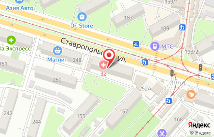 Клиника прогрессивной офтальмологии 3Z на Ставропольской улице на карте
