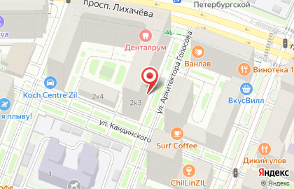Маркет здоровой еды на карте