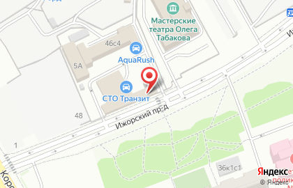 Пекарня на Ижорском на карте