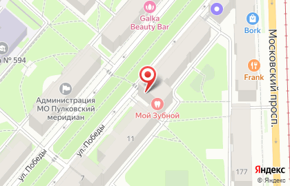 Салон красоты Бурже на карте