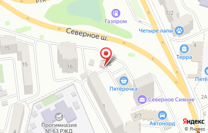 Школа танцев Колибри в Ростове-на-Дону на карте