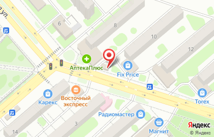 Русский дом пива на Минской улице на карте