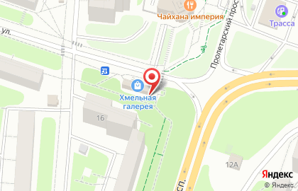 Магазин у дома Бристоль на Комсомольской на карте