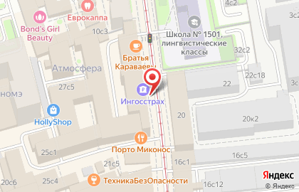 Банкомат Банк Союз на Сущёвской улице на карте