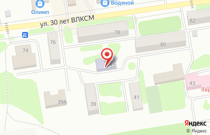 Детский сад Березка, детский сад №4 на Парковой улице на карте