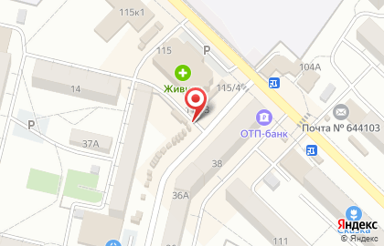 Мастерская в Омске на карте