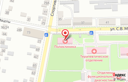 Городская больница №1 в Ростове-на-Дону на карте