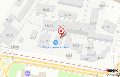Мультисервисный центр Хороший-Сервис на Нахимовском проспекте на карте