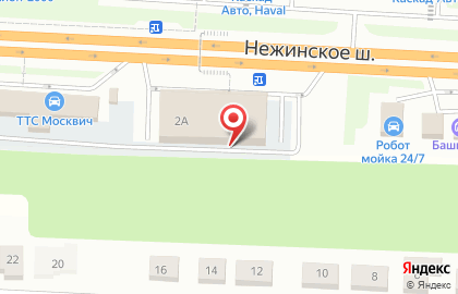 Салон автомобилей с пробегом ТрансТехСервис в Оренбурге на карте