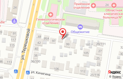 Магазин продуктов в Центральном районе на карте