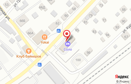 Отель Solo на карте