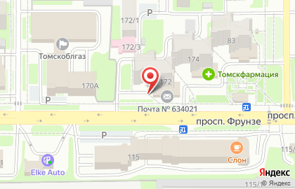 Аптека Мой доктор на проспекте Фрунзе, 172 на карте