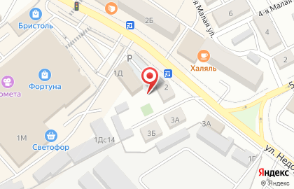 Мясной дворик в Железнодорожном районе на карте