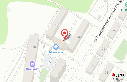Магазин Продукты в Ижевске на карте
