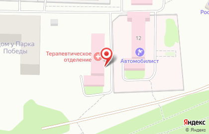 Городская больница г. Костромы на Профсоюзной улице на карте