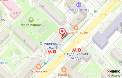 Банкомат Банк ВТБ 24 на проспекте Карла Маркса, 43 на карте