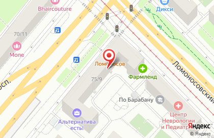 Ленинский проспект 75/9, ТСЖ на карте