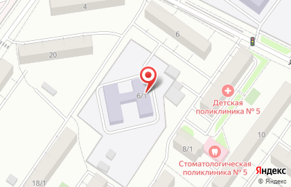 Специальный коррекционный детский сад №42 на карте