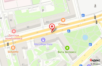 Лит.Ра на проспекте Ленина на карте