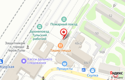 Пиццерия Ташир на Красноармейском проспекте на карте