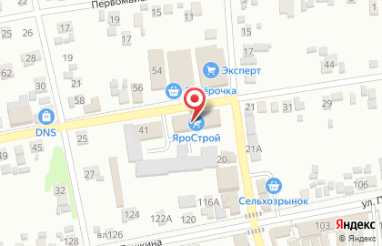 Строительный магазин ЯроСтрой на карте